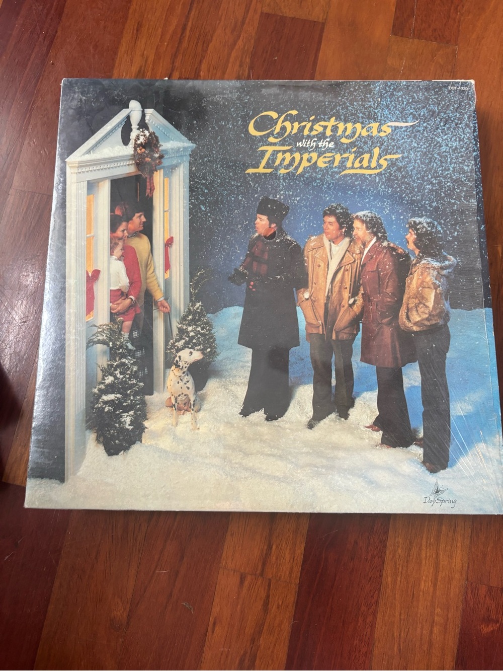 Christmas with the Imperials Vinyl Record - Festive Blue